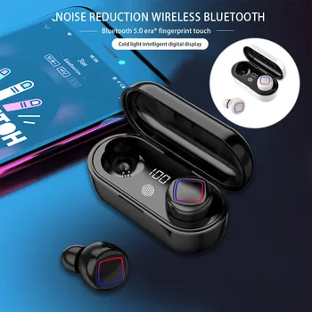 

For Phone 5.0 Bluetooth Earphones Tws Wireless Bluetooth Earphone Sport Headset Sports Earbuds With Charging Box#G1