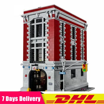 

IN Stock 4705PCS The Ghostbusters Firehouse Headquarters Model Set Blocks Bricks Kids Toys Compatible 83001 75827 16001
