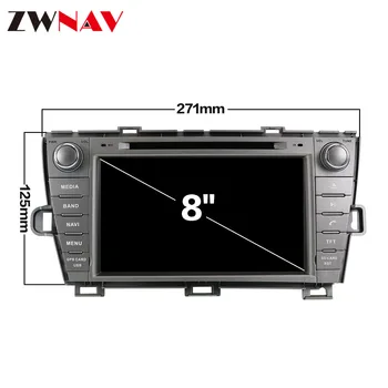 

Car DVD Player Android 9.0 Octa Core Multimedia Player GPS Navigation For Toyota Prius RHD 2009-2013 Auto Radio Stereo Head Unit