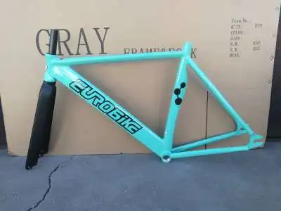 

Last bicycle bike frame aluminum fixed frame with fork 50cm/52cm fixed gear bike frame muscle frame bicycle parts
