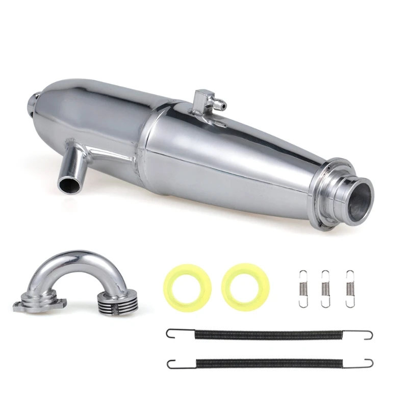 1/8 RC Car Exhaust Pipe Exhaust Joint Tube Remote Vehicle Accessories