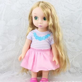Kaufen 16 ''puppen Outfit Kleidung Kleid Casual Wear Für 40cm Salon Puppen Accs Rosa