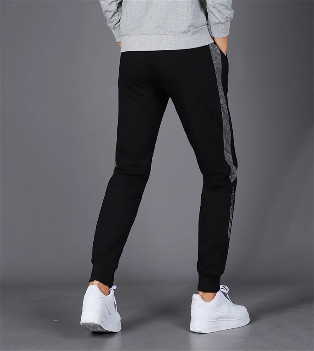 MenFashion спортивный костюм сплошной цвет хип-хоп дышащие спортивные штаны осенняя одежда брюки устойчивая брюки новые брюки для бега удобные