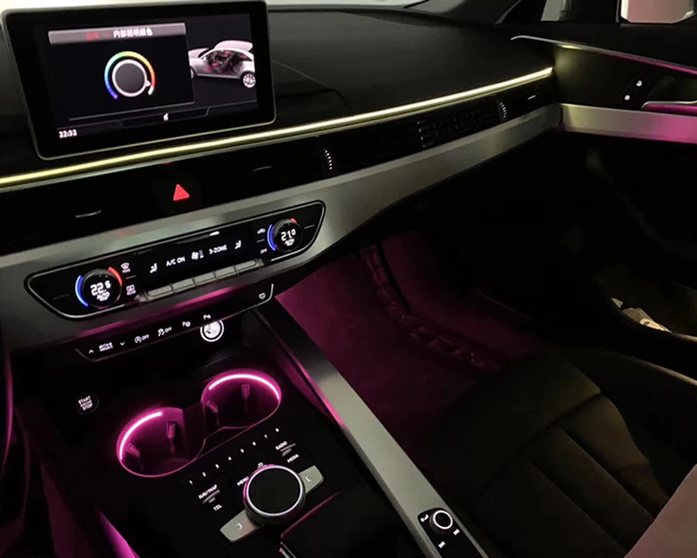 For Audi A4 B9 2017 2018 2019 2020 2021 32 Colors Interior Atmosphere