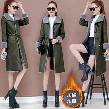

Women's winter new Korean version of the loose loose thin long-sleeved short section popular motorcycle jacket lamb wool jacket
