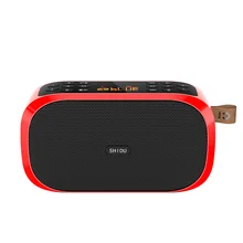 Shidu S168 Мини Bluetooth 5,0 динамик USB TF карта AUX FM радио портативный музыкальный плеер громче динамик FM приемник