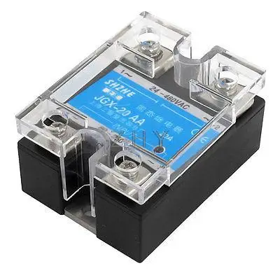 

JGX-20AA AC to AC Covered Solid State Module Relay AC 80-250V AC 24-480V