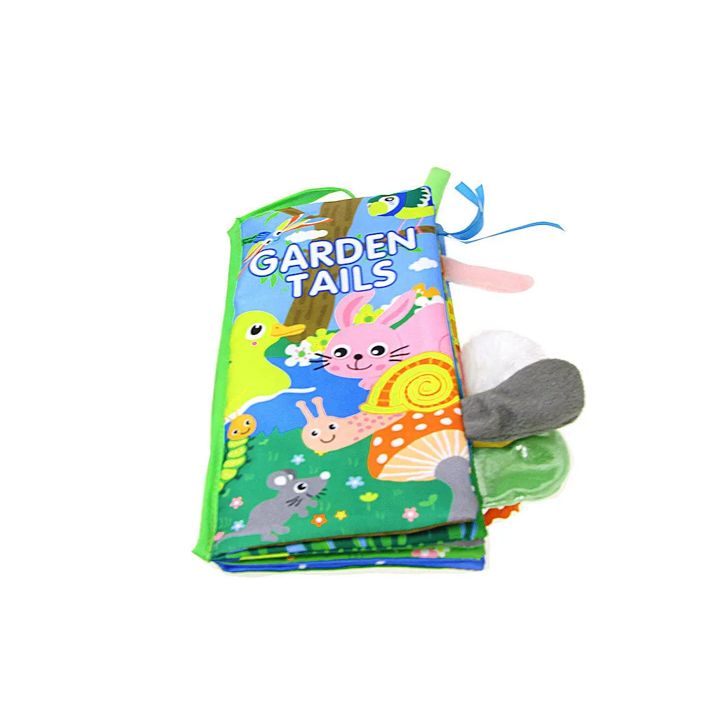 New Cloth Book infant Boys Girls Intelligence Development Educational Toys Baby reading book toys for kids up to a year #B
