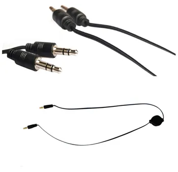 

New 3.5mm Male to Male Car Aux Auxiliary Cord Stereo Audio Cable For Phone iPod Portable Stereo Aux Cable MP3/MP4 For PC #PY10