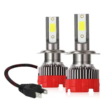 

1Pair Car Headlights LED H4 H7 H11 Lights Bulbs 10000LM DC9-30V 80W EV18 6000K E7CA