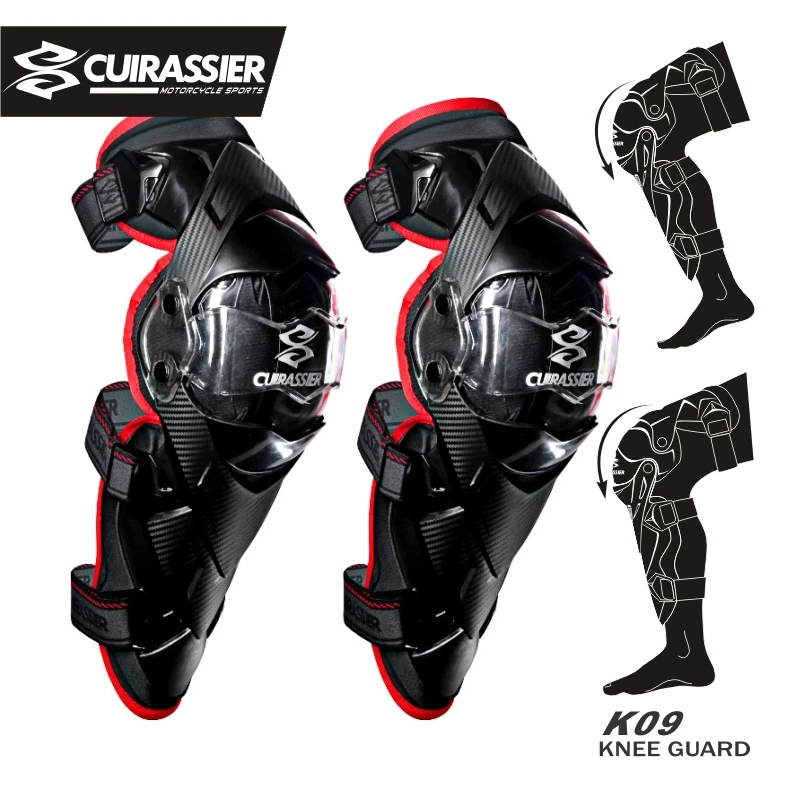 Cuirassier E09 K09 Профессиональный мотоциклетный наколенник для мотокросса горного