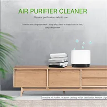 FIMEI портативный очиститель воздуха Настольный анион стерилизация удаление сигарет дыма запах бактерий для домашнего офиса