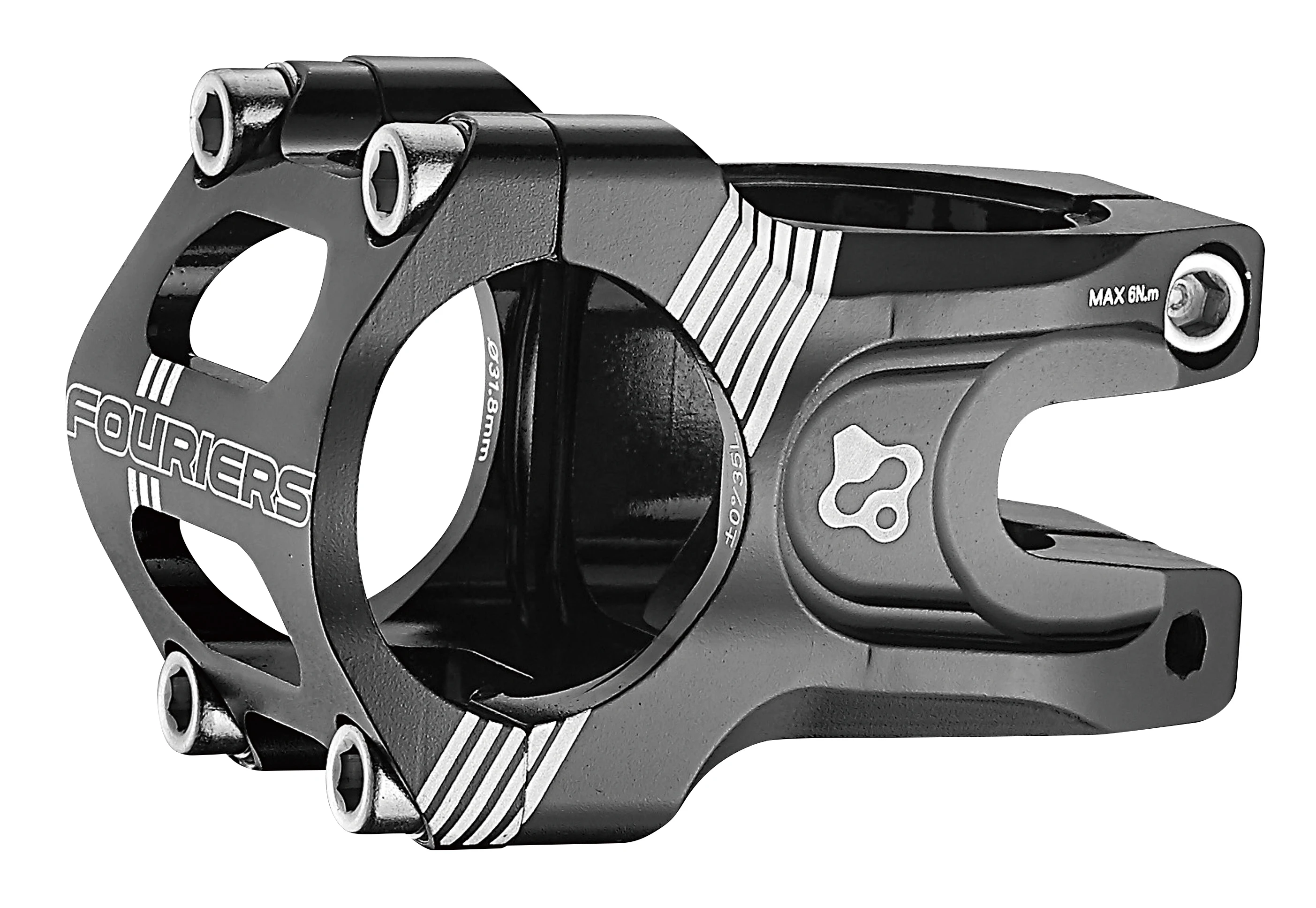 

FOURIERS SM-MB113 MTB шоссейный настоящий высокопроизводительный шток 0 градусов 31,8 мм запчасти для велосипеда длиной 35 мм