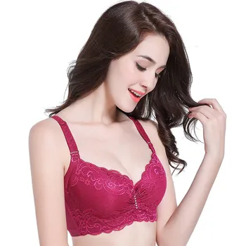 

Bras For Women's Bra Plus Big Large Size Super Push Up Bralette Lace Intimates Sexy Lingerie Undrwear Underwire Hot