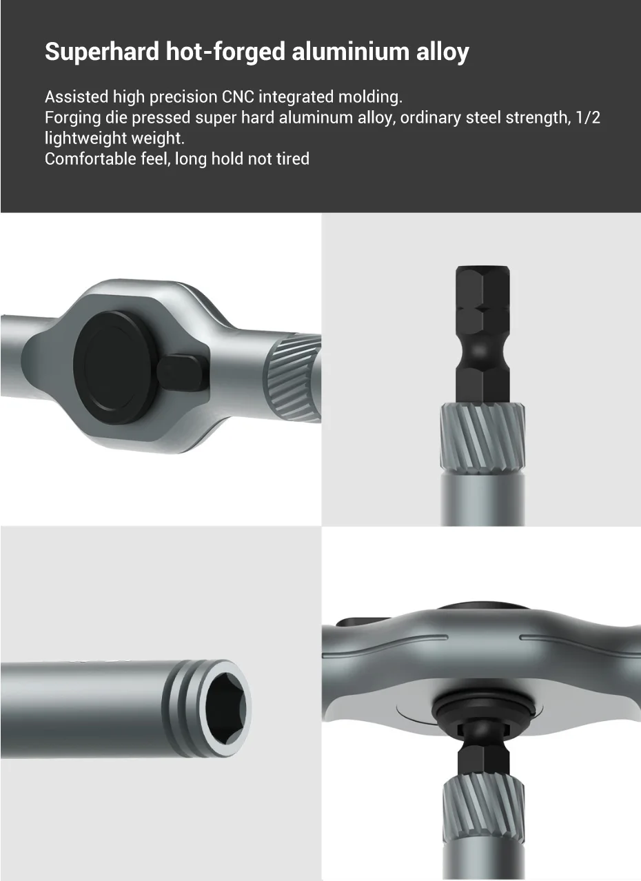 杜克RS1多用途棘轮螺丝刀套装-黑色-小米有品_10