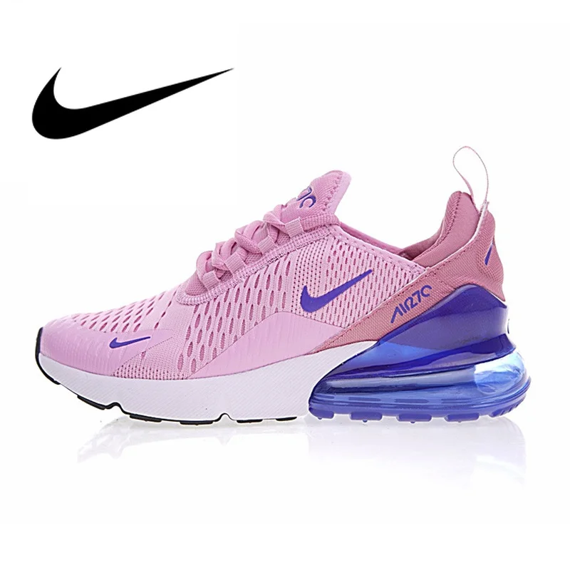Оригинальные женские кроссовки для бега Nike Air Max 270, дышащие уличные кроссовки, спортивная Дизайнерская обувь, Новое поступление 2019, AH8050