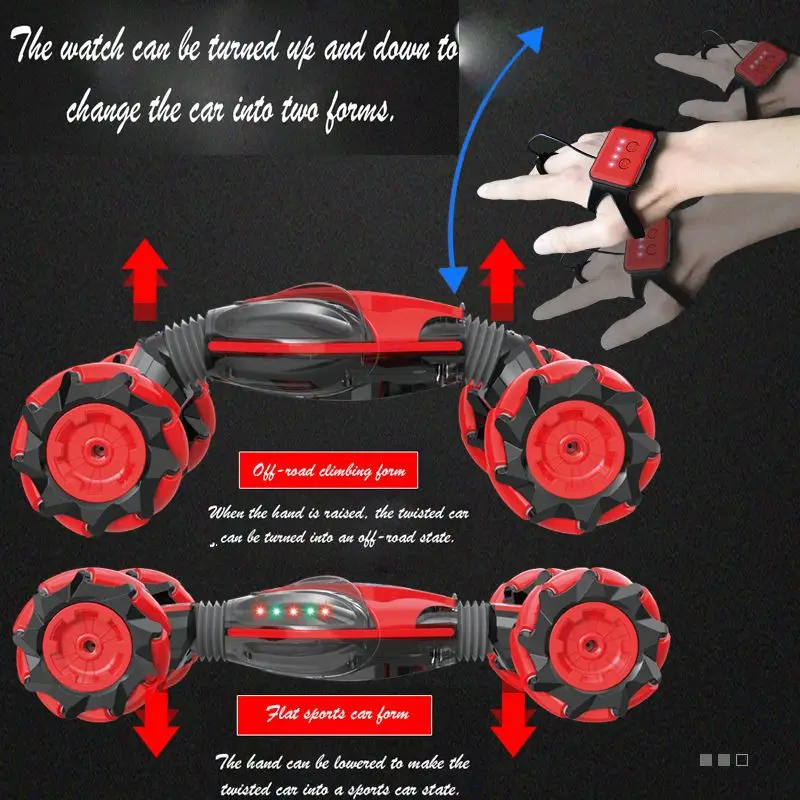 1:10 2 4G большой Радиоуправляемый автомобиль с колесиком Mecanum 4WD дрифт скручивание
