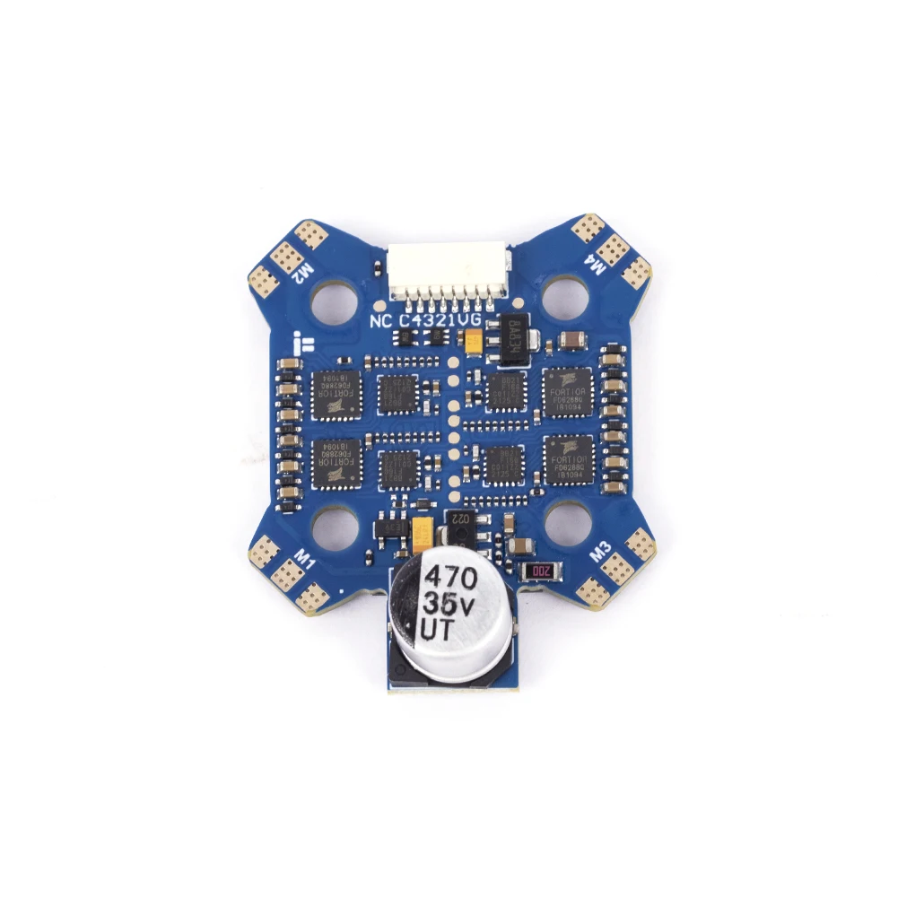 Электронный регулятор скорости iFlight BLITZ Mini E55S 55A ESC 4-в-1 2-6S 20*20 мм/Φ 4 мм для гоночного