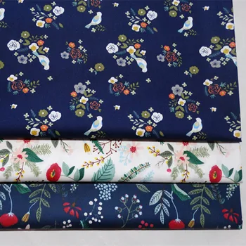 

Fabric By Meter Quilting Cotton Fabric Childern's Bedding Sewing DIY Household Furniture Decor Dress Background Printed Floar