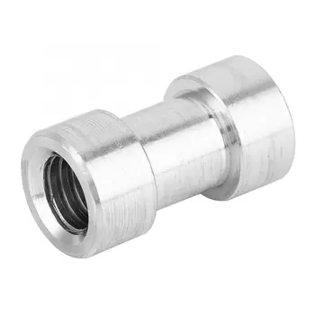 

New 1 pcs Aluminum Alloy 1/4 Female to 3/8 Female Conversion Adapter Screw Lamp Holder Bolts
