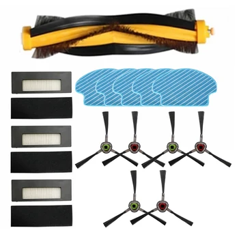 

Main Roller Side Brush Hepa Filter Mop Cloth for Ecovacs Deebot DE55 DE53 DE6G Robot Vacuum Cleaner Parts Brushes Filter