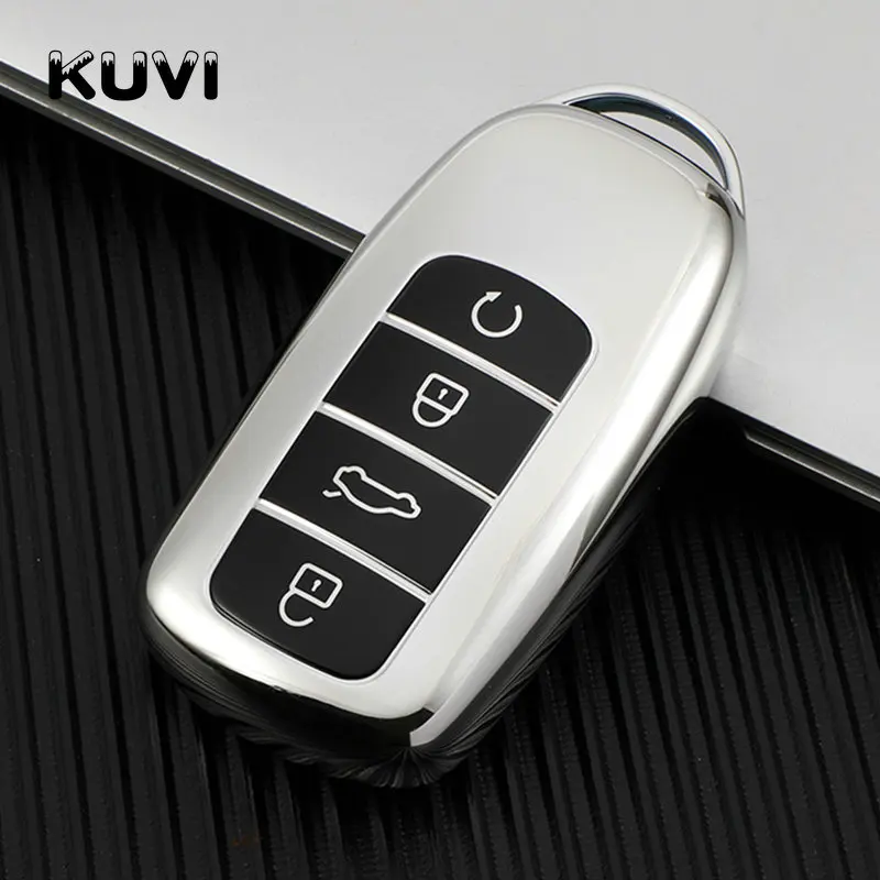 Colorful Tpu Car Key Case Full Cover For Chery Tiggo 8 Pro Tiggo 8plus New 5 Plus 7pro 4 Buttons Remote Control Protect Cover - - Racext™️ - - Racext 33