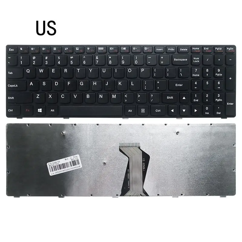 US/SP LAPTOP KEYBOARD FOR Lenovo G510 G505 G700 G500 G710