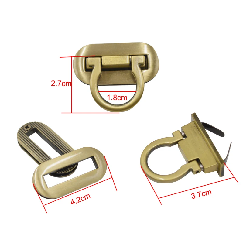 BDTHOOO 1 шт. высокое качество замок для сумки металлическая застежка поворотный замок поворотные замки для DIY сумки ремесло сумка кошелек Аппаратные аксессуары