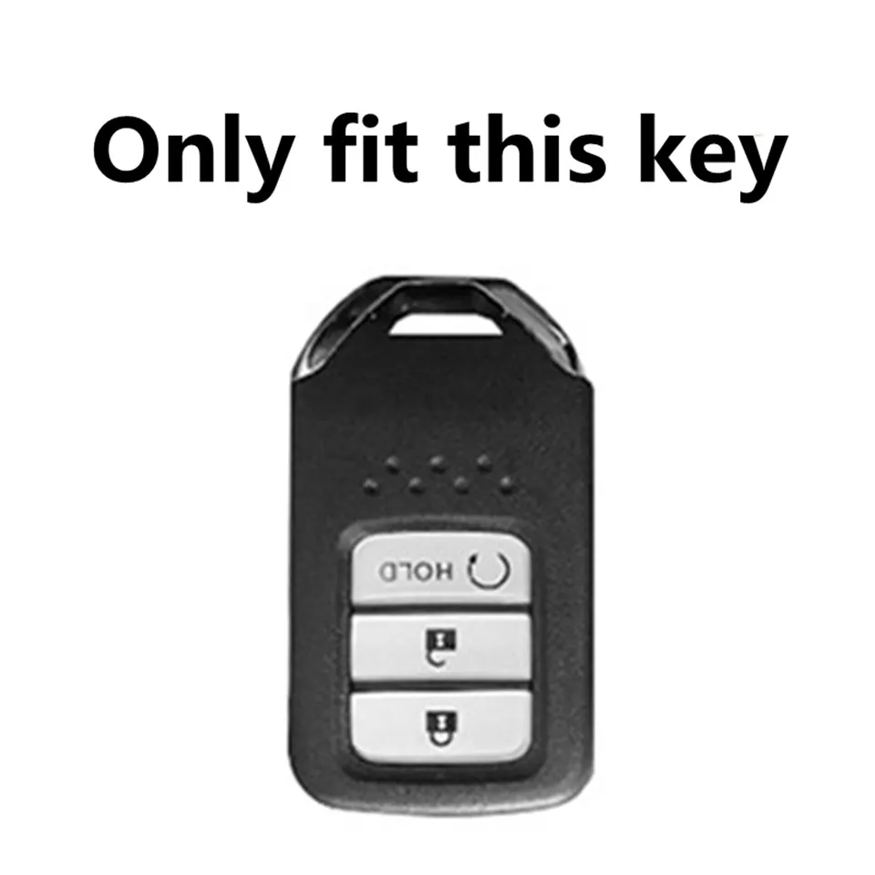 Caso Della Copertura di Chiave dell'automobile Di Vibrazione Adatto Per Honda Civic HR-V CR-V Accord Jade Crider Odyssey 2015- 2018 A Distanza di Protezione in fibra di carbonio - H05c6bd8c79594510a8ada8232edbd2ecC