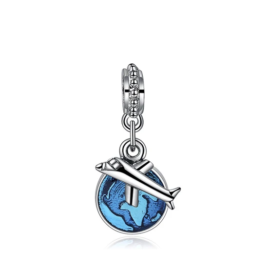 В стиле панк из сплава люди воздушный шар бабочки сердца Подвески-шармы Pandora Браслеты и браслеты для женщин DIY Pulsera - Цвет: Style 8