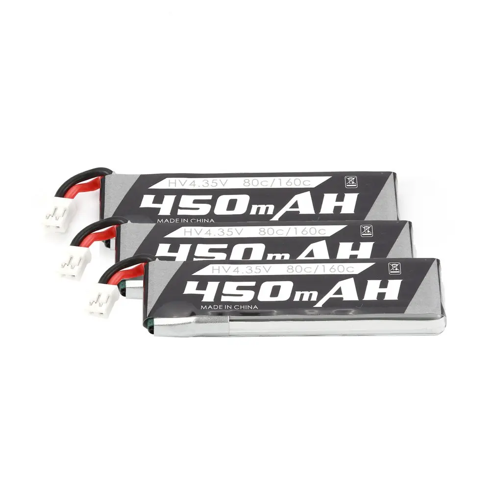 

EMAX Tinyhawk 4.35V 450MAH 80C 3PCS Lipo Battery Rechargeable for RC Racing Drone Toy Boys Gift Fast Charging Spare Part