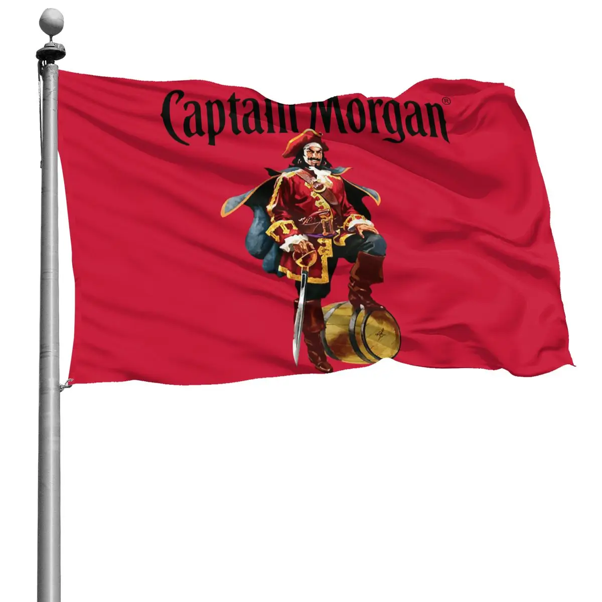 Captain Rum 4x6 Foot Flags Outdoor Flag 100 Singlelayer