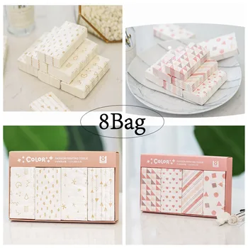

8Bag Mini Paper Paper Outdoors Sports&Travel Using Napkin Portable Toilet Paper Facial Cleaning Tissue Super Soft Skin-friendly