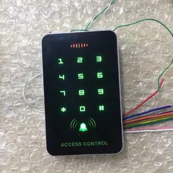 Backlight Touch Screen 125khz RFID Proximity Card Keypad Access Control RFID/EM card reader Door Lock Controller gate opener - Цвет: access control
