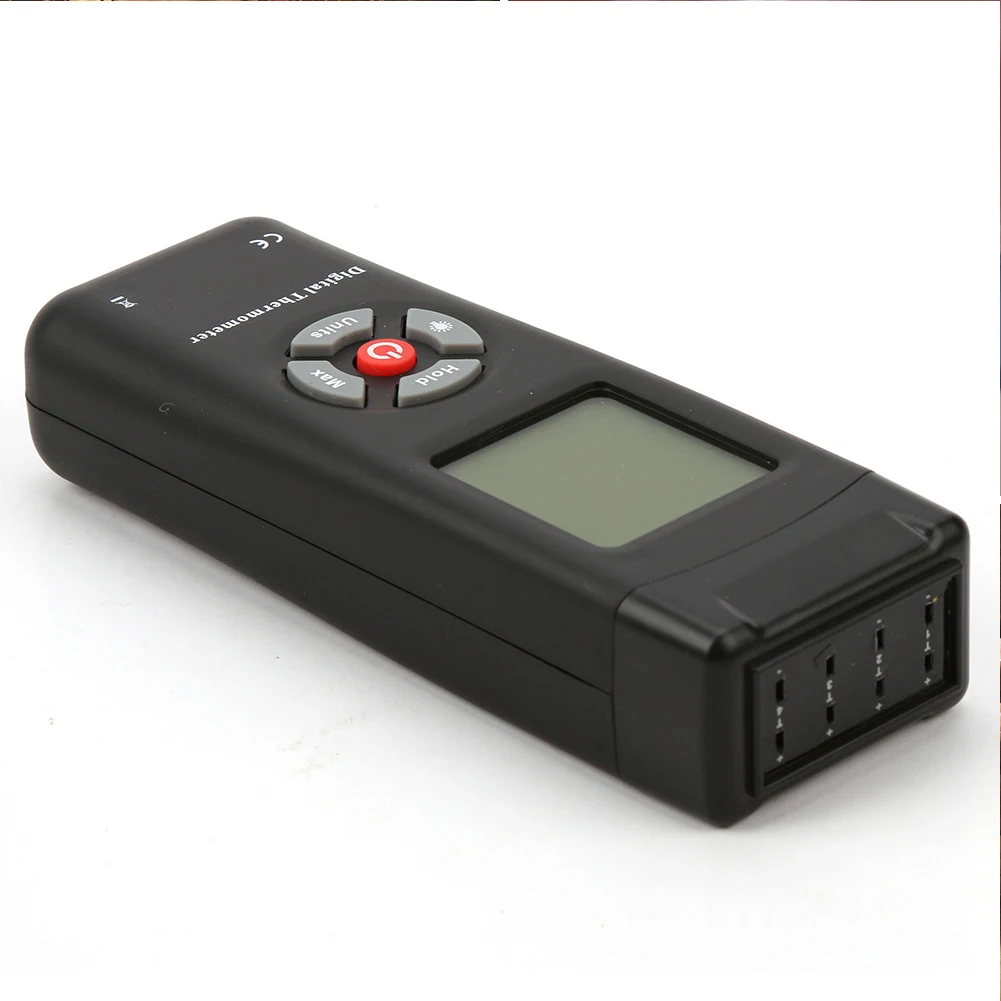 

4 Channel Industrial Thermocouple Thermometer Easy Operate Manual Digital Display High Temperature Practical K Type Press Button
