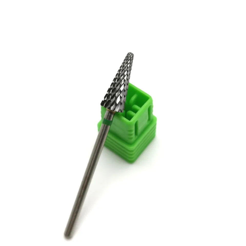 Cone Carbide Nail Drill Bit 3/32" Milling Cutter Manicure Rotary Burr Nail Bits Electric Drill Accessories Tool nail drill bit,nail drill bits