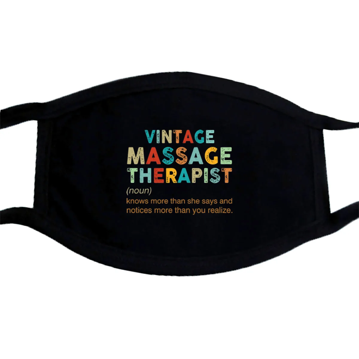 Vintage Massage Therapist Knows More Than She Says And Notices Mask PM2
