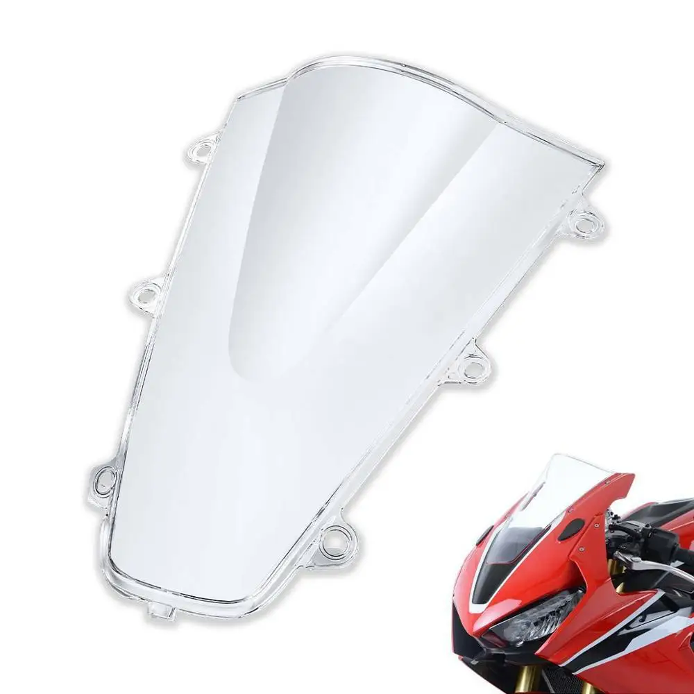 Мотоцикл Duble Bubble ветровое стекло для Honda CBR1000RR- CBR1000S2 - Цвет: Clear