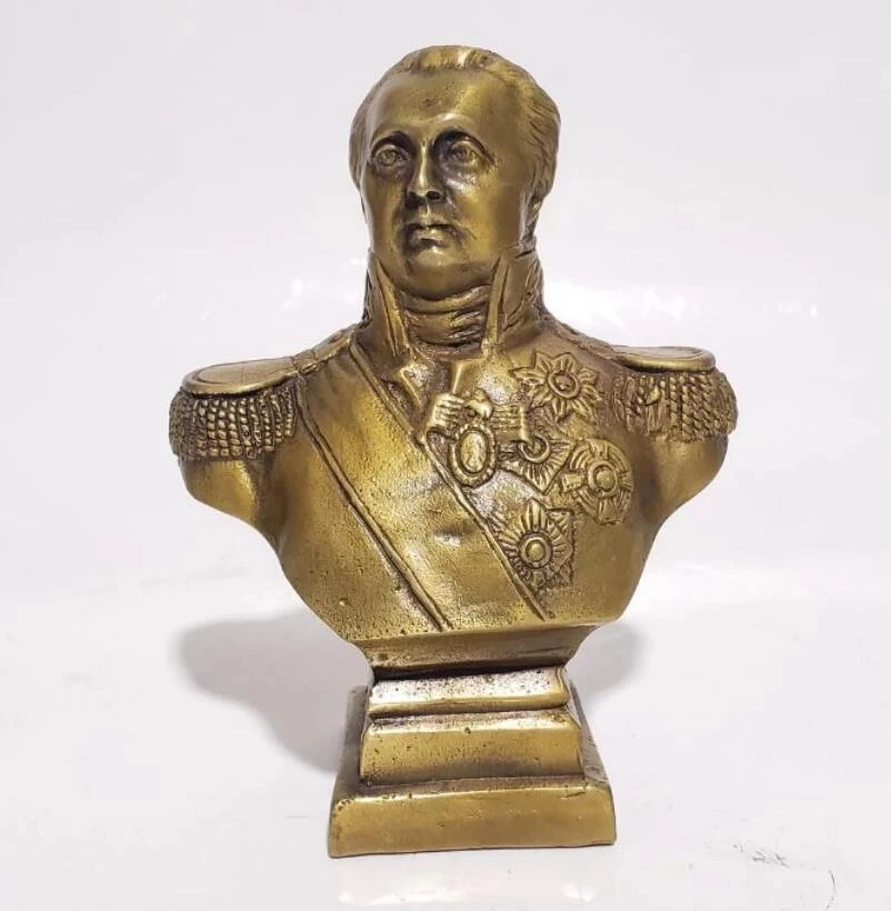

Латунная Статуэтка с головой Кутузова