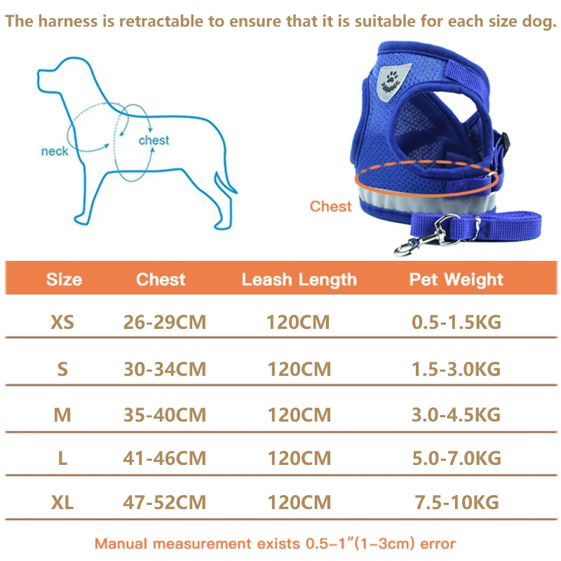 Dog Harness with Leash Summer Wholesale