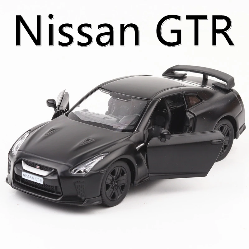 Модель автомобиля Nissan GTR из сплава модель игрушечного Подлинная лицензия