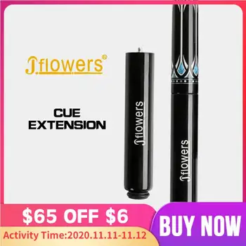 

JFLOWERS JF Extension 15.5cm Length Pool/Carom Cue Extension KONLLEN/JFLOWES Joint With Bumper Durable Kit Billiard Accessories
