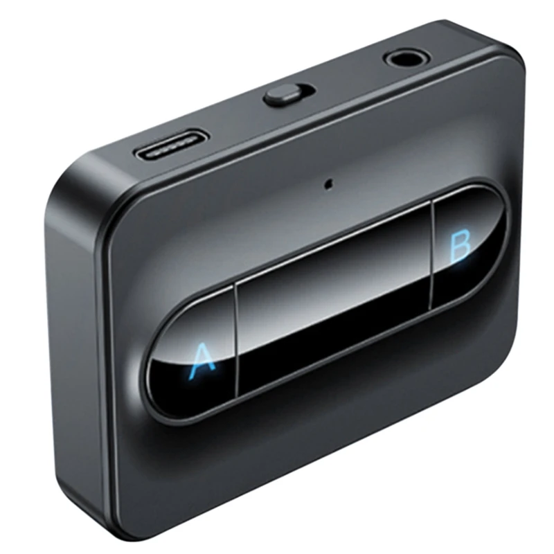 Bluetooth 5 0 аудио передатчик 3 мм AUX разъем USB ключ музыка портативный беспроводной