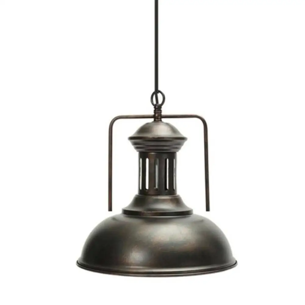 

Nordic Minimalist Creative Single Head Iron Pot Lid Chandelier Retro Industrial Style Restaurant Bar Cafe Chandelier
