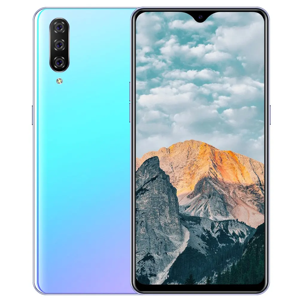 

M9 6.3 Inch Full Screen Cell Phone Fingerprint Android 1With 16G 4800 Mah 3G Smartphone Face Unlock Mobile Phone