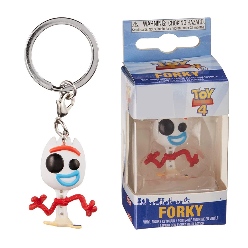

Toy Store 4 Forky Figure Popular Pocket Keychain Action Figure Forky Hot Toys
