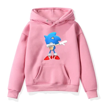 

Newest Popular Hoodies Men Women Sell Sonic Hoodie Boys Girls Fashion Long Sleeve Printing Hoodies Comfortable Pullover Top