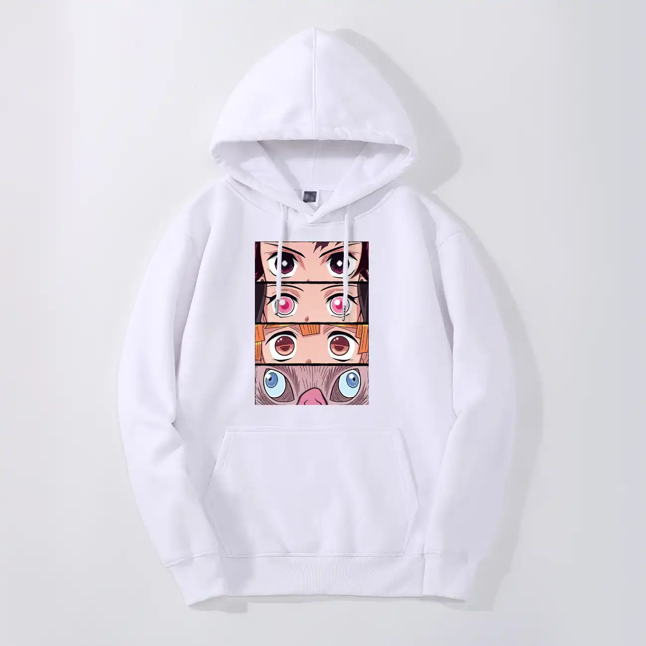 日本アニメ悪魔特効 Nezuko 目男性パーカー付き秋冬ストリート暖かい Zenitsu Tanjirou パーカー Hoodies Sweatshirts Aliexpress