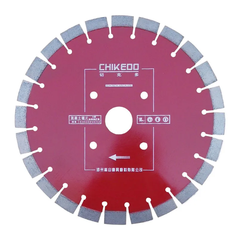 

Concrete Cutting Disc Diamond Saw Blade Asphalt Road PCs 350/400/500 Road Saw Blade of Cutting Machine