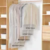 Clothes Hanging Garment Dress Suit Coat Dust Cover Home Storage Bag Pouch Case Organizer Wardrobe Hanging Clothing 1PC ► Photo 3/6